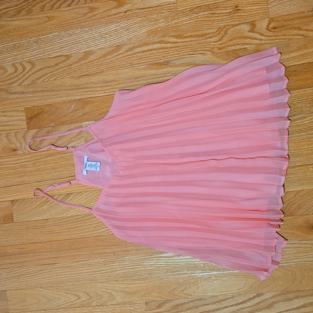 BAR III pleated tank